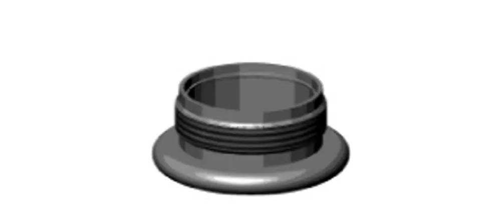 DORNBRACHT Luftsprudlerhülse ERSATZTEILE 092301016 D. 31 x 13 mm Chrom, 092301016-00 Galeriebild 1